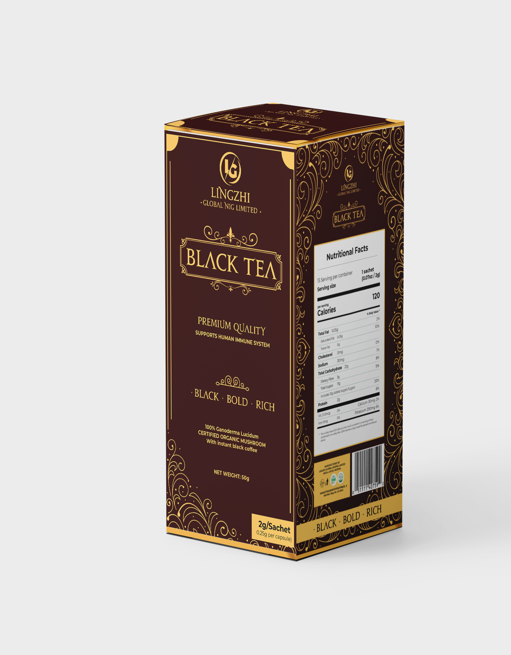 lg black tea